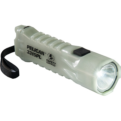 派力肯 Pelican™ Flashlights 3315PL	中功率荧光筒身LED防爆型手电