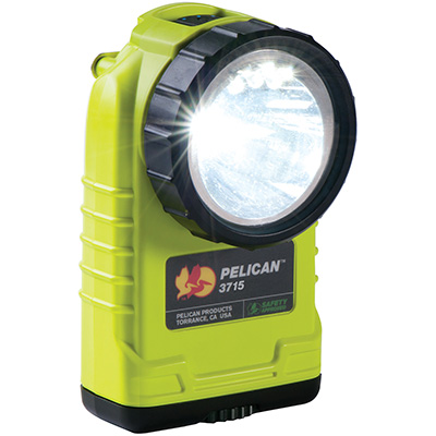 派力肯 Pelican™ Right Angle lights 3715	消防专用LED胸挂式防爆照明灯